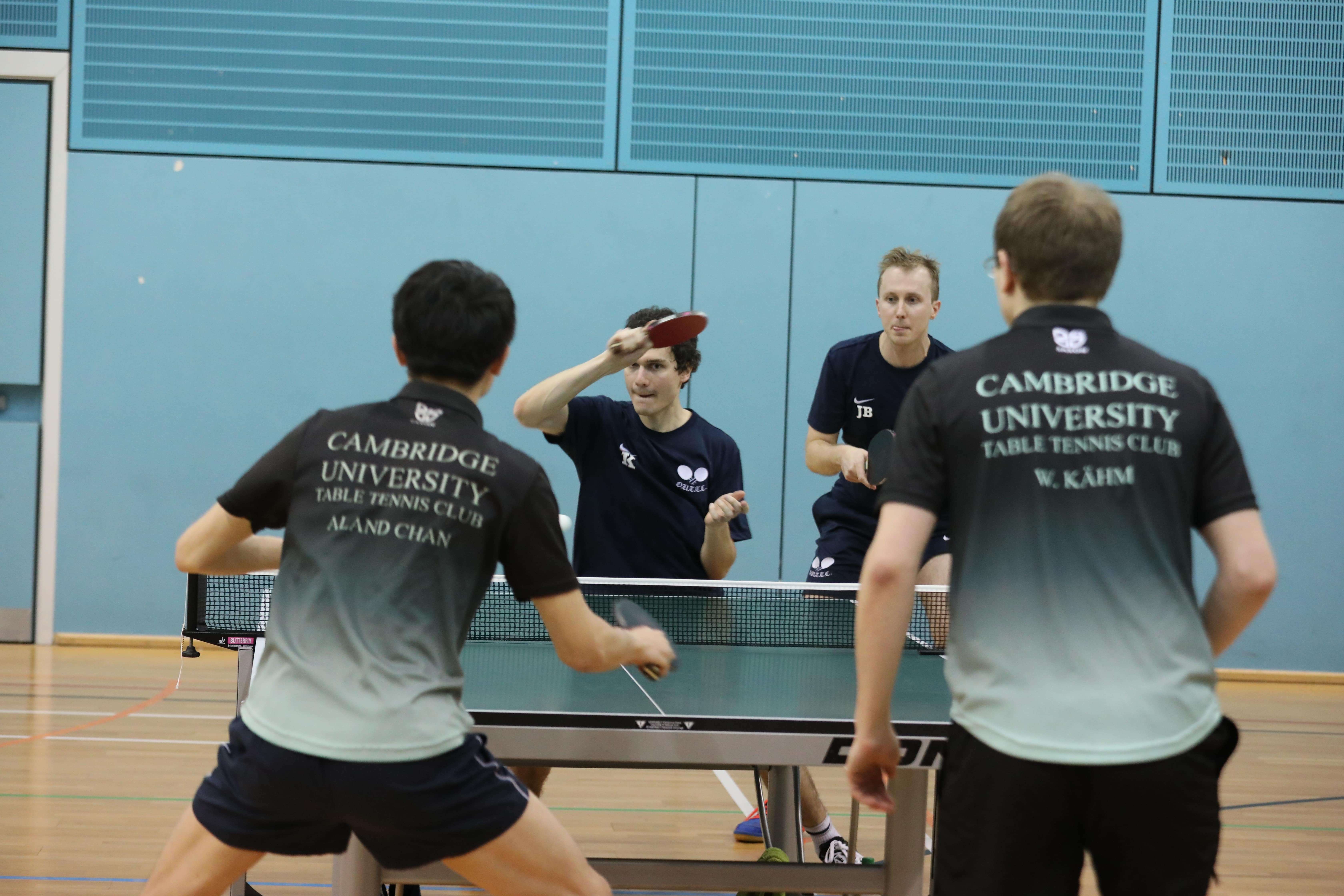 Table Tennis Club Sport at Cambridge