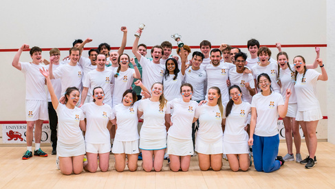 Squash Club Team Photo