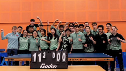 Table Tennis Club team photo