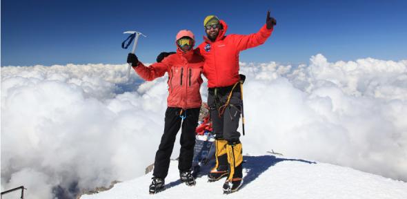 Ricky Munday ELBRUS Summit